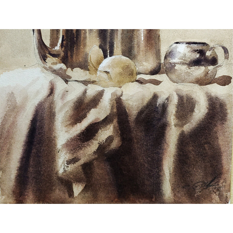 Nature morte | Art esthétique | Achintya Hazra | Aquarelle sur papier