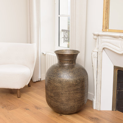 Cassina Aluminum Floor Vase