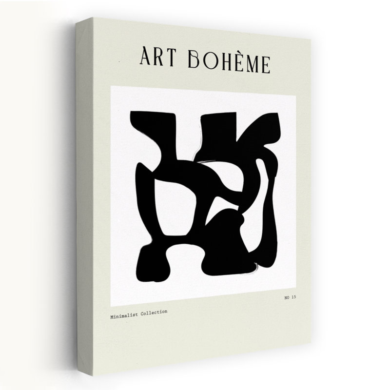 Art contemporain, art contemporain abstrait, H 24 po x l 16 po