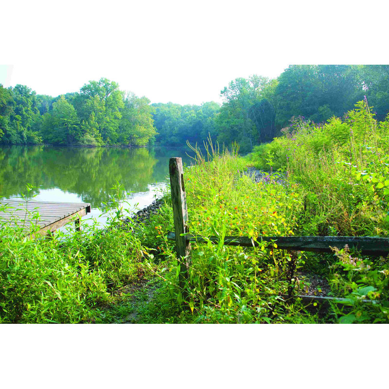 Lake View - Photographie sur toile tendue, H 8 po x l 12 po