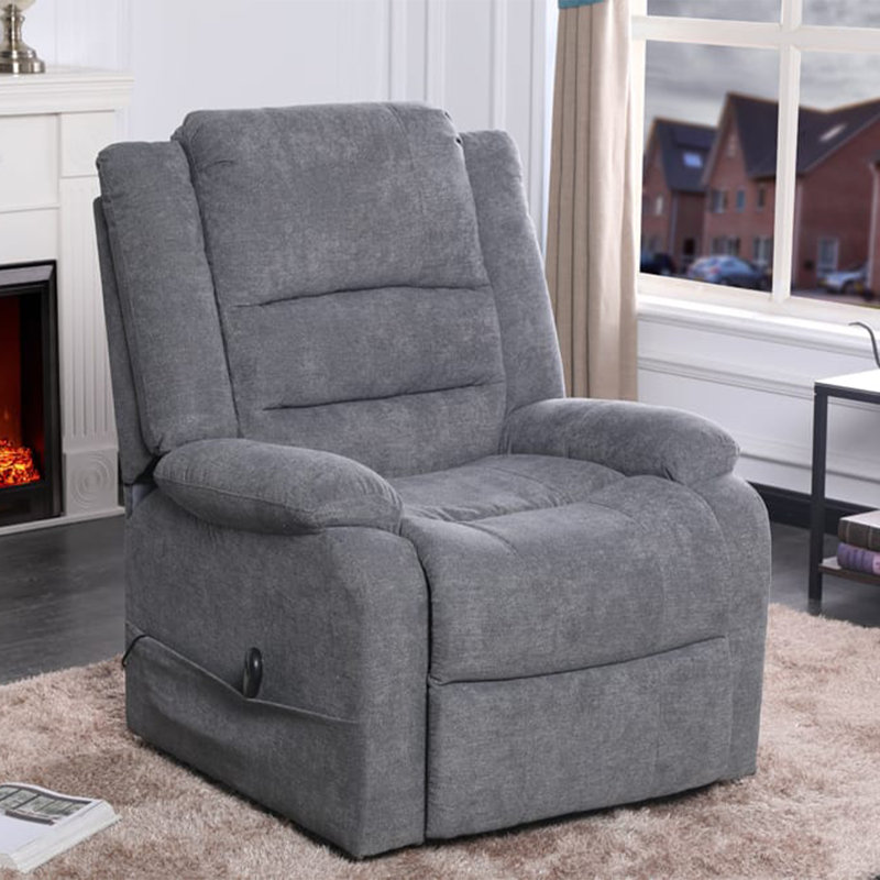 Fauteuil inclinable électrique - Gris anthracite doux