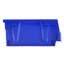 Bac de rangement en plastique (11 po x 5 po x 5 po), bac de rangement suspendu empilable, bleu / rouge, paquet de 12, contenants empilables robustes pour l'organisation de placard, de cuisine, de bureau ou de garde-manger