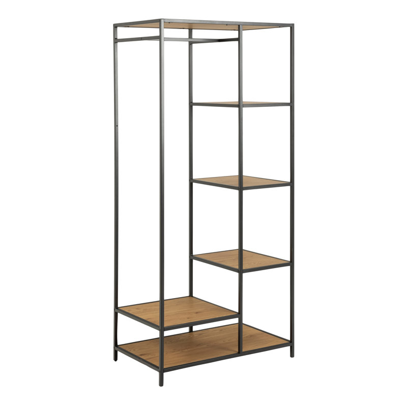 Milardo 77cm Clothing Rack