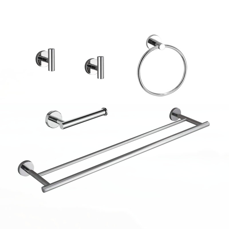 Porte-serviettes, Chrome