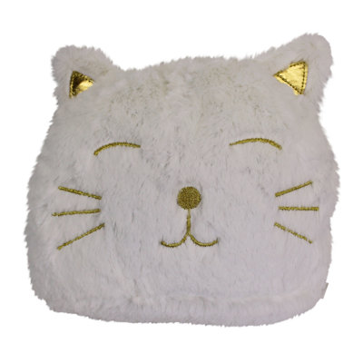 Anyah Fluffy Cat Floor Door Stop