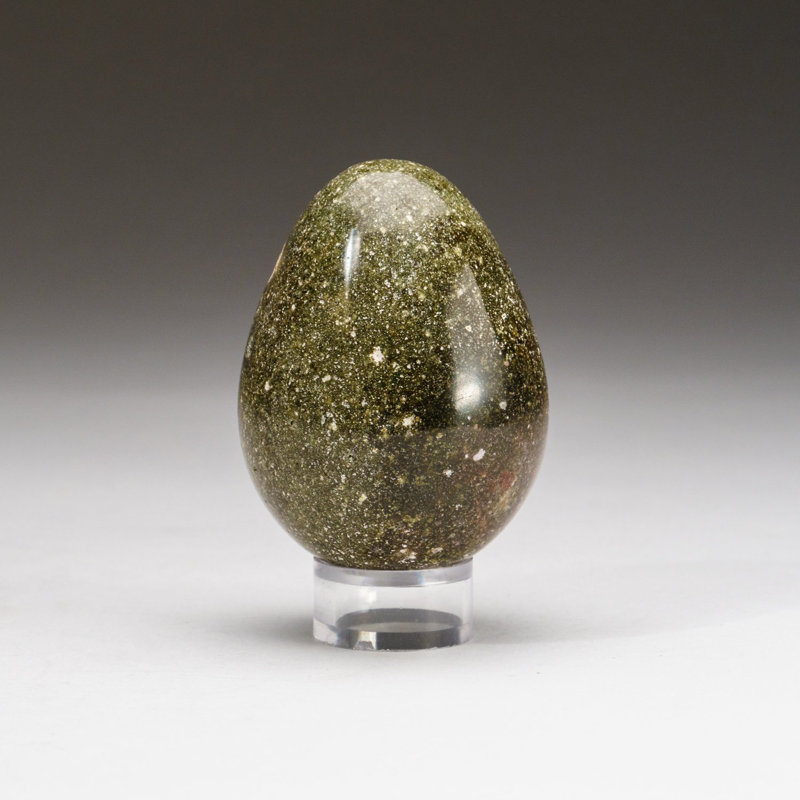 Genuine Polished Ocean Jasper Egg (0.4475 Lbs)