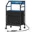 Kyila 2 Drawer File Cabinet With Power Outlet And USB Charging Port, Printer Stand With Open Storage Shelf With Lighting