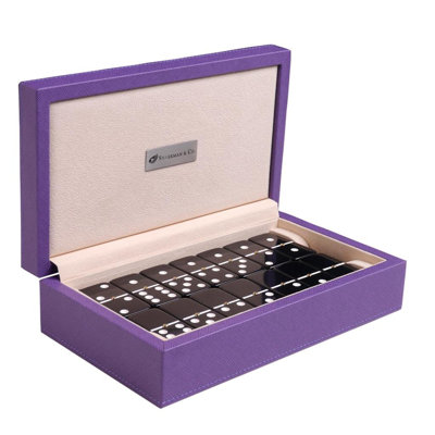 Silverman & Co. 2 Player Wool / Felt Dominoes