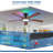 52" Flush Mount Ceiling Fan With Rgb Ring Light-968405959-968405976