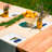 Polyester Abstract Rectangle Placemat