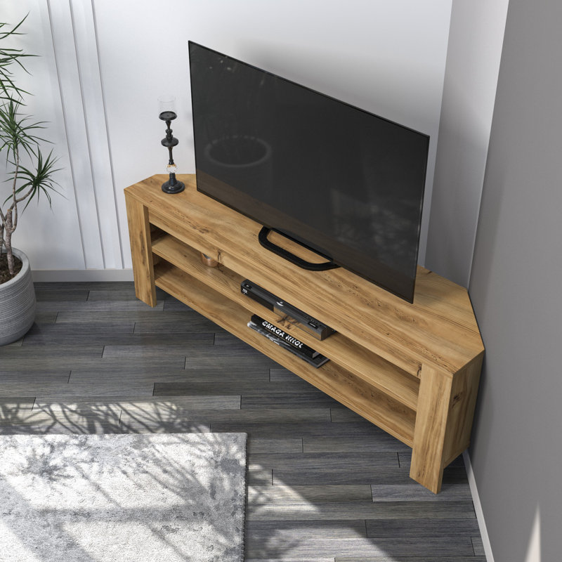 Ballarie Unfinished TV Stand for TVs up to 50", Beige
