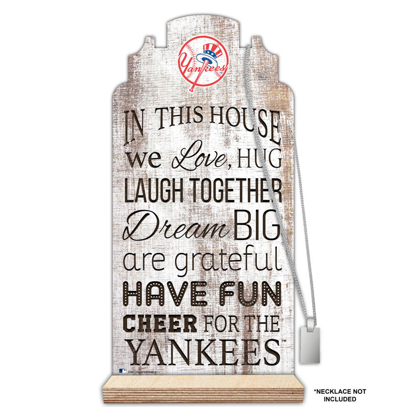 Freestanding 2 - Hook Coat Rack, New York Yankees