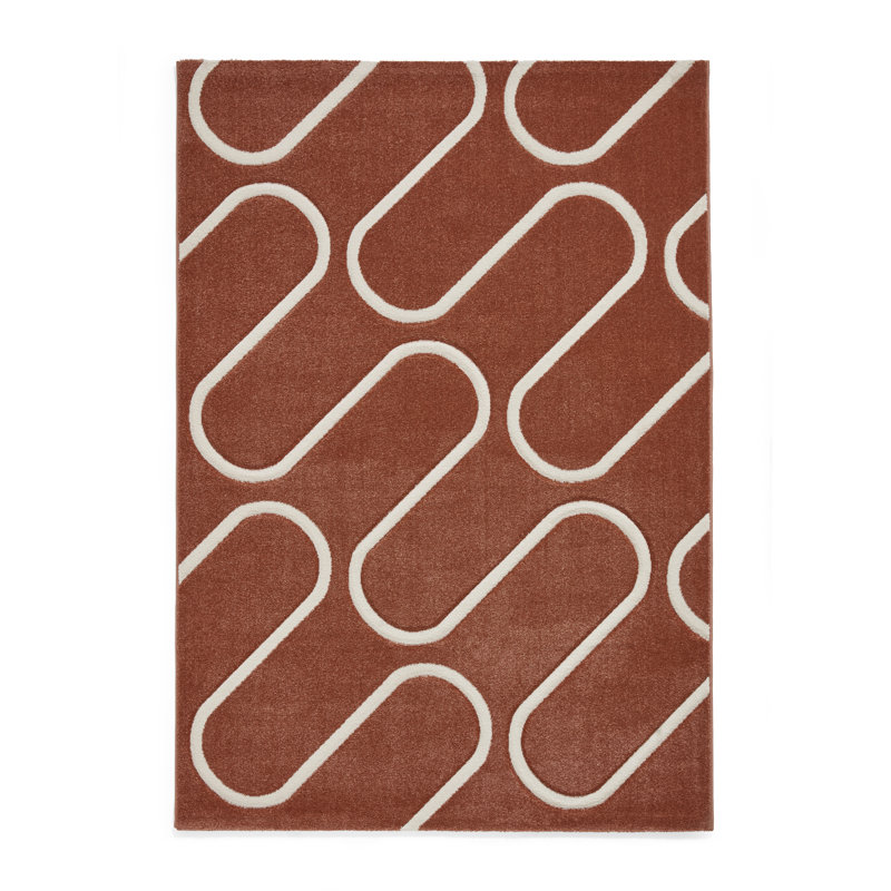 Catherine Lansfield Geometric Shapes Area Rug, Rectangle 120 x 170 cm