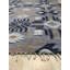 Tapis gris en laine noué à la main Laine-1426034842