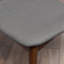 Ensemble de 2 chaises rétro en bois d'hévéa avec dossier ergonomique et coussins moelleux-539107785-539107787