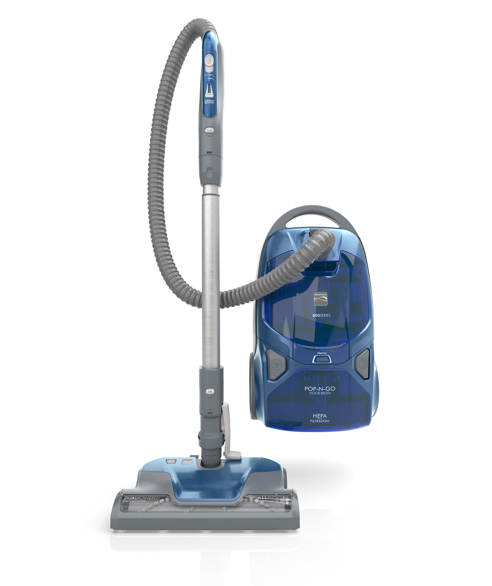 Kenmore BC4026 Pet Friendly Pop-N-Go Bagged Canister Vacuum