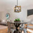 Smither 4 - Light Dimmable Chandelier