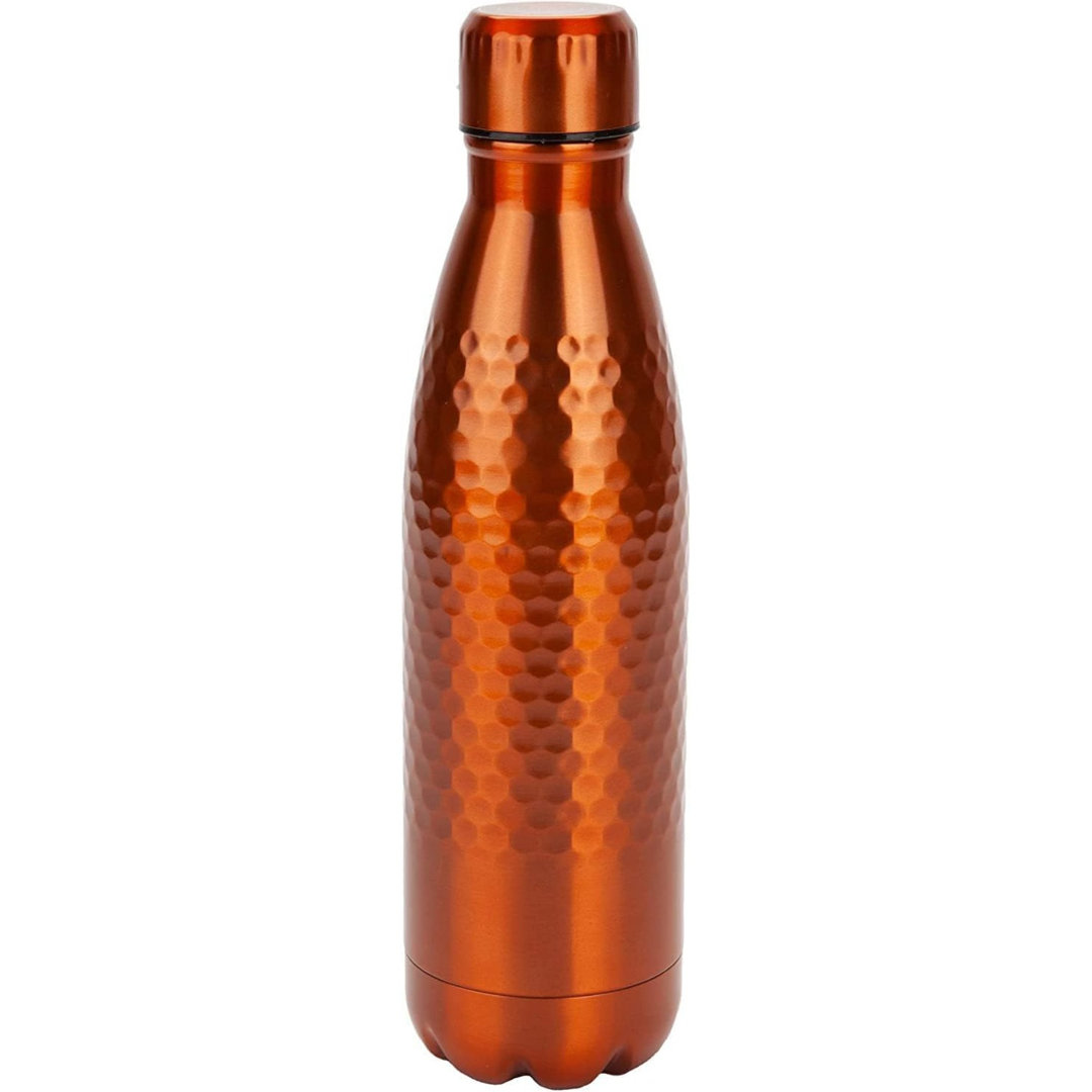 Ivy Bronx 500ml Kupfer Waben Thermosflasche Bpa-frei Glänzende Doppelwandige Edelstahl Reiseflasche