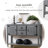 Routenberg Wood Storage Console Table with  2 Drawers and Cabinets and Bottom Shelf-643847492