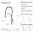 KIBI Engel Pull Down Kitchen Faucet-63955600