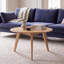 Table basse ronde moderne Fjord 29,5 po de largeur en chêne massif-550428543-543076796-550428416