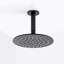 Metro 2-3 Way Thermostatic Trim Complete Shower Set - Wall Mount - 8" Brass/Matt Black
