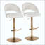 Repose-pieds de tabouret de bar réglable - ensemble de 2-976527423