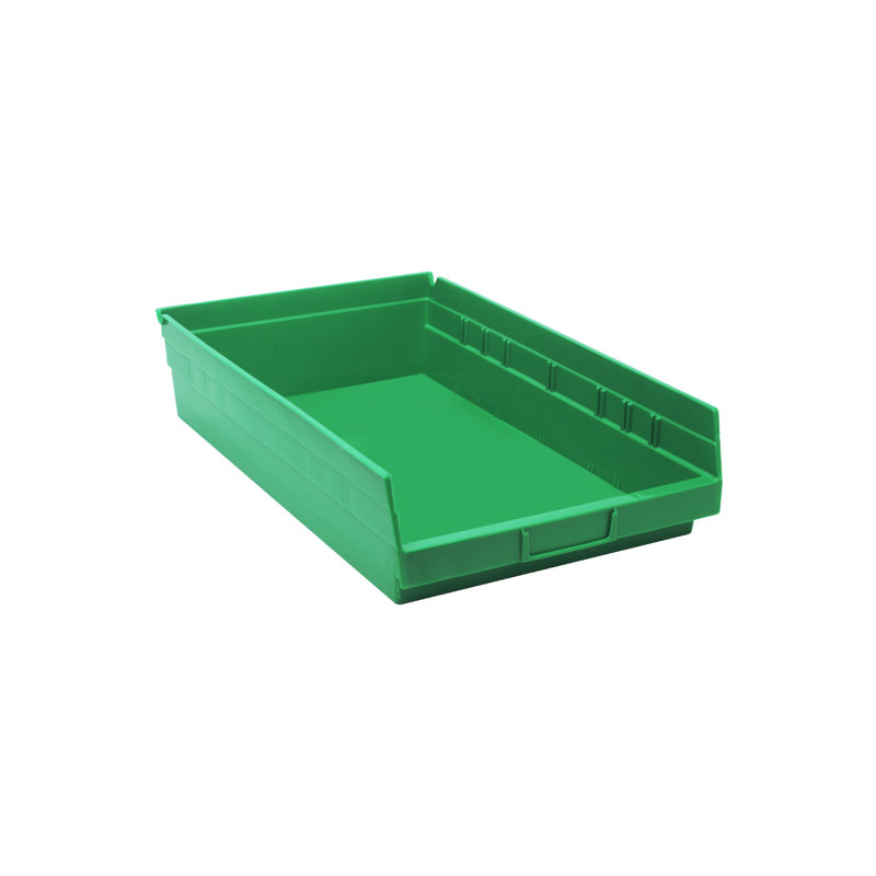 01257EEEB8434461BBC2E637DB2B9726 Ensemble de 8 bacs verts classe L 18 po x l 12 po x H 4 po