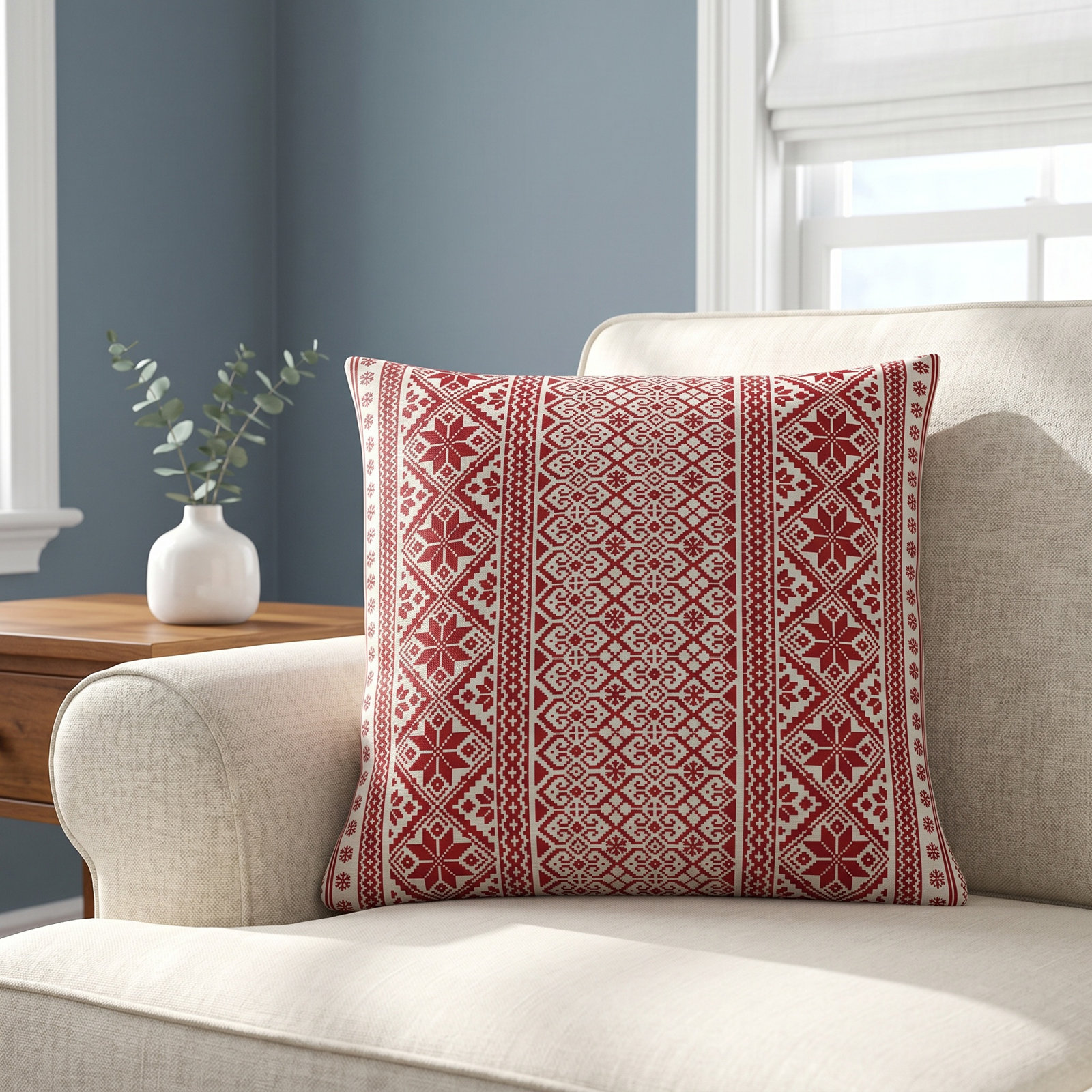 Gladiola 20" x 20" Cotton Pillow Cover