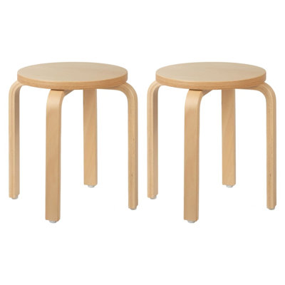 Vrysoules Black/Brown 2 - Step Stool