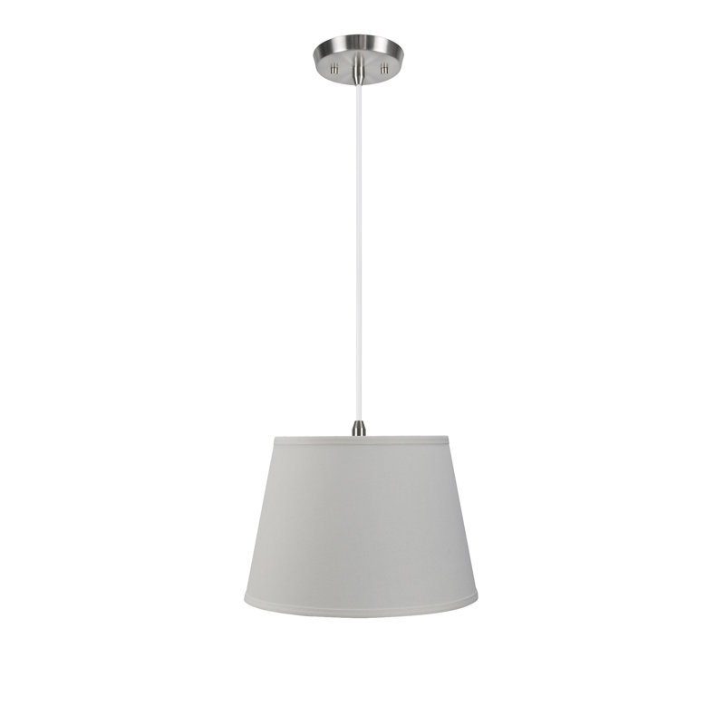 Luminaire suspendu tambour 2 lumières unique Dillon