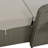 Double Chaise Lounge With Adjustable Back And Cushions, Featuring Waterproof Cover And Storage-Saving Design For Ultimate Comfort And Convenience