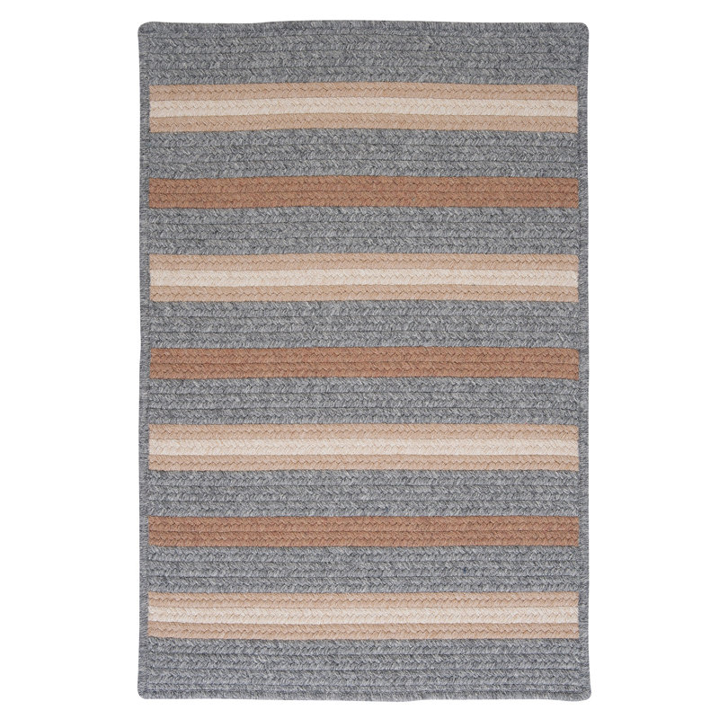 Tapis brun / gris Winkel, Rectangle 4 pi x 6 pi