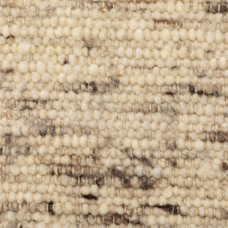 Hand-woven Rug Bridport Made Of New Wool In a Classical Wool Blend, Rectangle 130 x 190cm