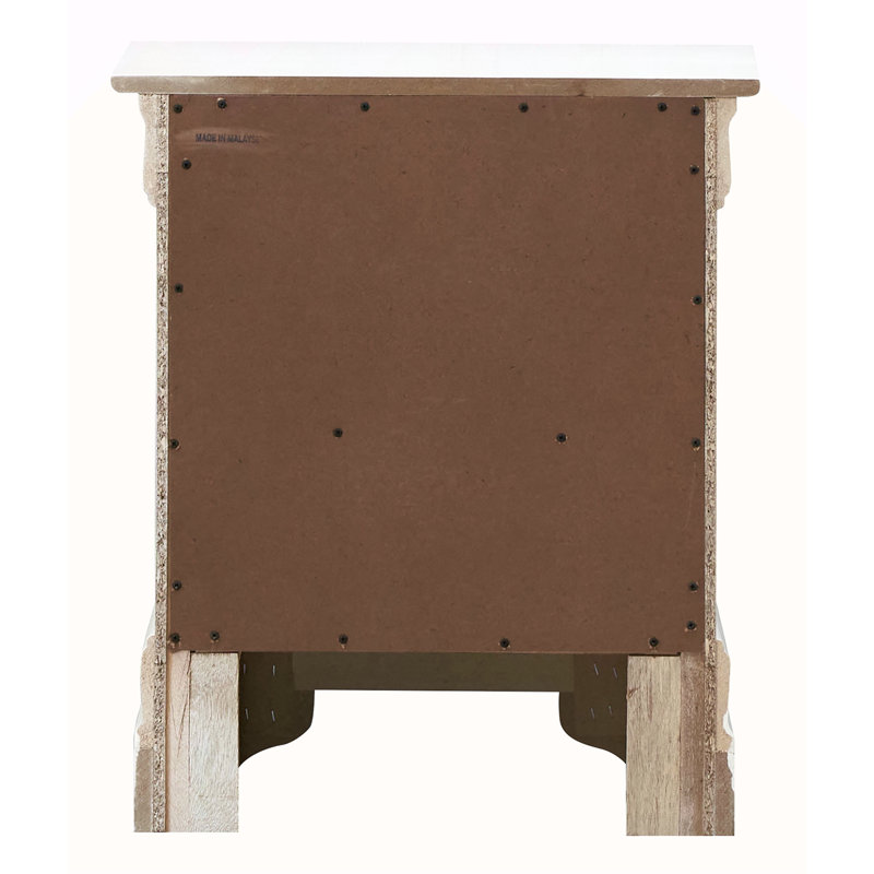 Table de chevet champagne