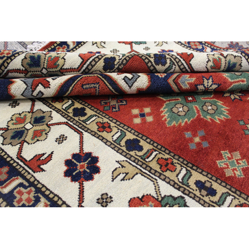9'X12' Oriental Area Rug in Burgundy