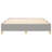 Box Spring Bed Frame Light Grey King Fabric -2105161148-2105161142