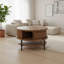 Table basse 31,5 pouces à plateau rabattable avec rangement