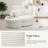 Swivel Accent Chair, Swivel Chair With Ottoman, Oversized Barrel Chair With Usb Charging Port, Round Chaise Lounge Indoor With 4 Pillow, Reading Chair For Living Room (Corduroy)-23133103