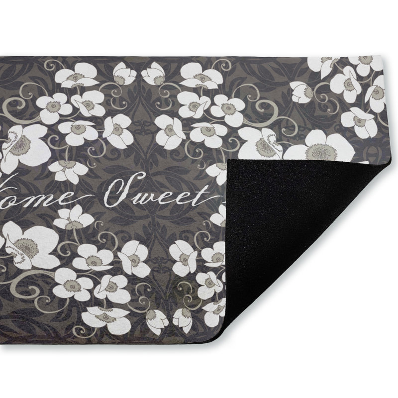 Paillasson Sweet Home Apple Blossoms, imprimé par Tim Coffey, 18 po x 30 po