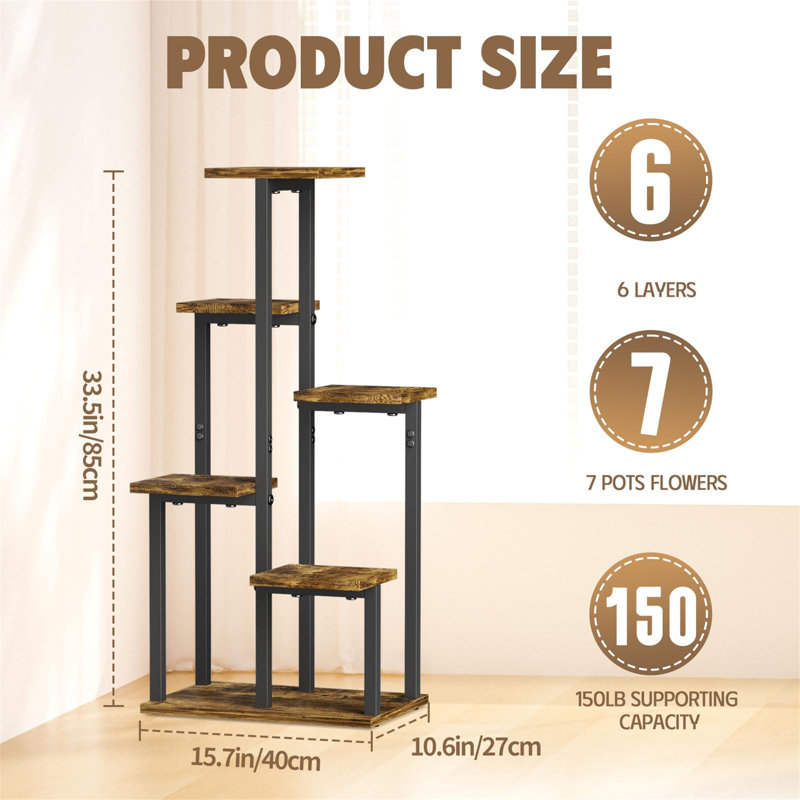 Plant Stand - Set of 7