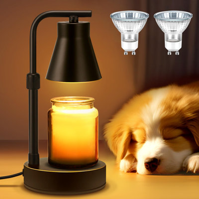 5.12'' H Metal Tabletop Wax Warmer
