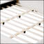 Lit plateforme tapissier Luxueux