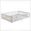 Lit de plancher avec porte-1169568475