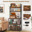 168 cm H Media Shelves