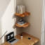 Ensemble de 2 tablettes d'angle flottantes