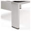 Chaise d'extérieur sans accoudoirs kaki Cape Coral avec structure en aluminium antirouille