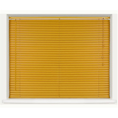 PVC Venetian Window Blind, Moisture-Resistant Wood Effect Finish with Easy Fit Design