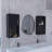 Wall-Mounted Bathroom Medicine Cabinet With Open And Closed Storage-97313459