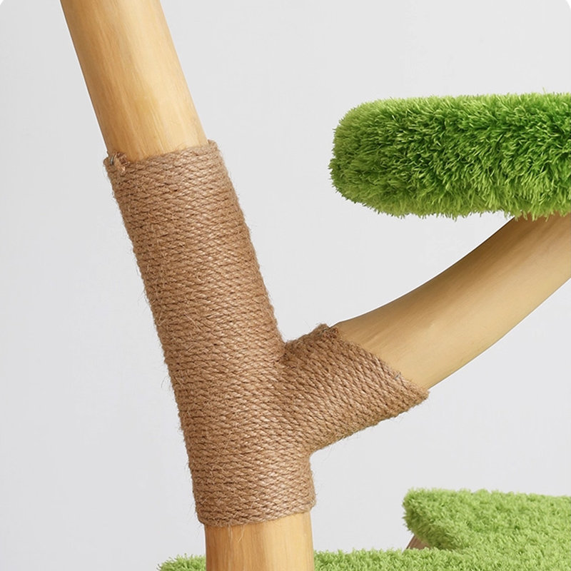 4 Tiers Cat Tree with Condons,Perch,Scratching Posts